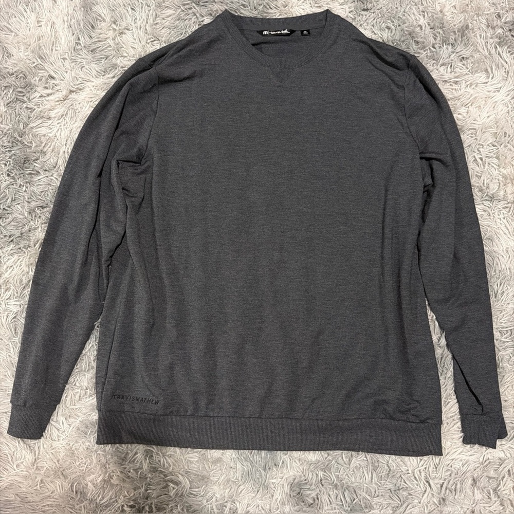 Travis Matthew Lightweight Pullover Crew Sweatshi… - image 1